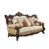 Shalisa Fabric & Walnut Sofa Model 51050 By ACME Furniture